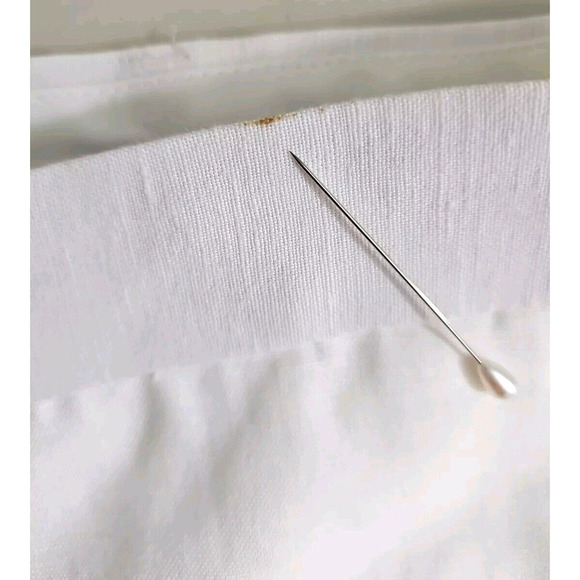 Cubavera ~Men's Size 42×32~ White Linen Blend Dress Pants Straight Leg NWOT. - Picture 9 of 9